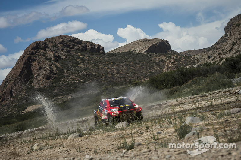 #301 Toyota: Giniel de Villiers, Dirk Von Zitzewitz
