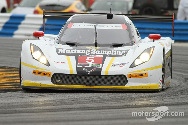 Die Action-Express-Corvette von Scott Pruett