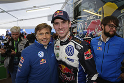 Anders Jäger, Volkswagen Motorsport with Jost Capito, Director Volkswagen Motorsport