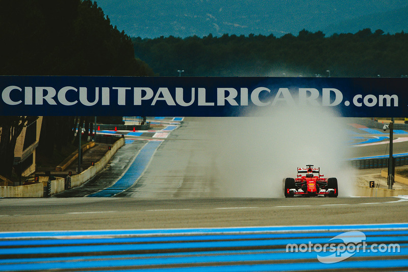 Entre as várias opções de rota do circuito de Paul Ricard, foi selecionado o trajeto de 3.530m