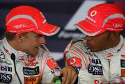 Heikki Kovalainen, McLaren Mercedes, Lewis Hamilton, McLaren Mercedes