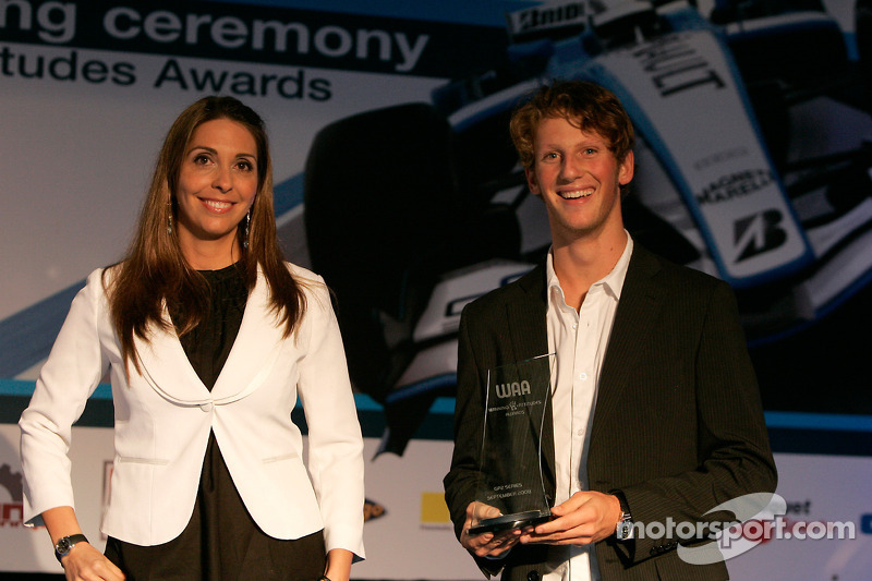 Romain Grosjean and Nanni Rodriguez