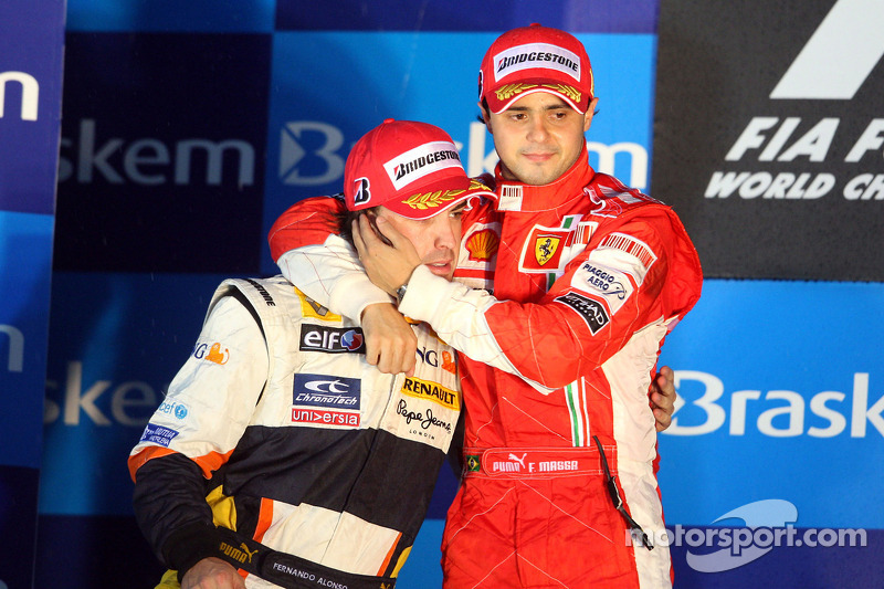 Felipe Massa e Fernando Alonso