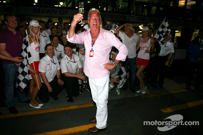 John Button, père de Jenson Button, Brawn GP
