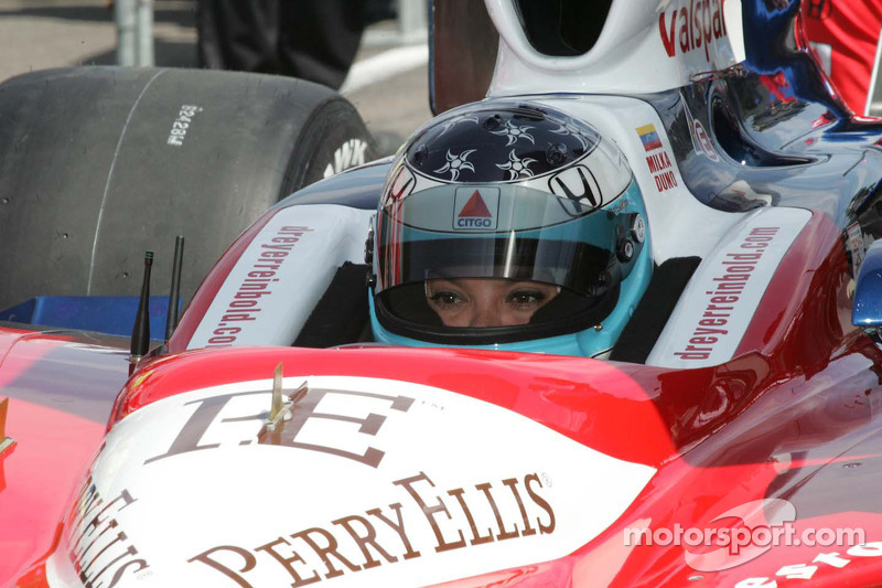 Milka Duno, Dreyer & Reinbold Racing espera para calificar