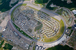 Vue aérienne du Michigan International Raceway