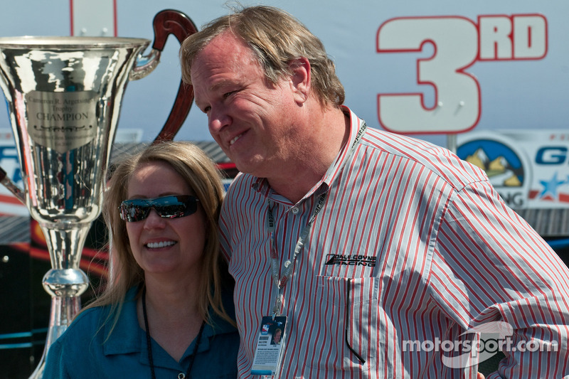 Dale Coyne and wife Gayle had to wait a quarter-century for that day in NY state. 