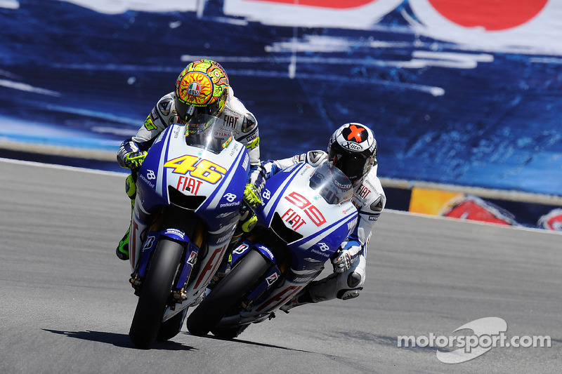 Valentino Rossi, Fiat Yamaha Team, Jorge Lorenzo, Fiat Yamaha Team