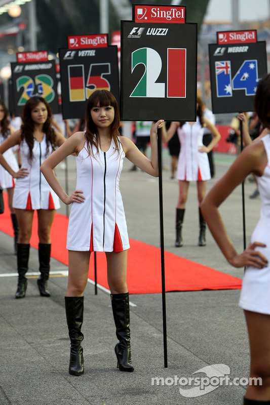 Grid girl