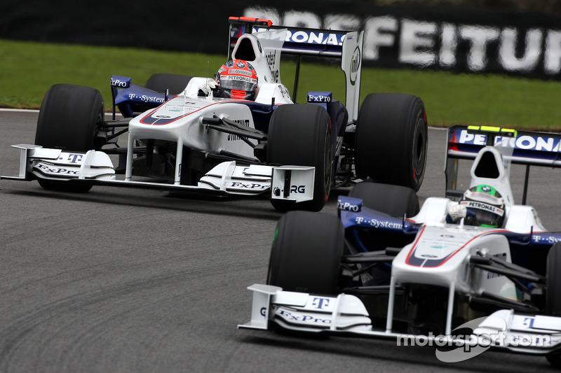 Robert Kubica, BMW Sauber F1 Team, Nick Heidfeld, BMW Sauber F1 Team