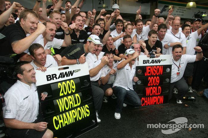 Jenson Button, Brawn GP y Rubens Barrichello, Brawn GP 2009