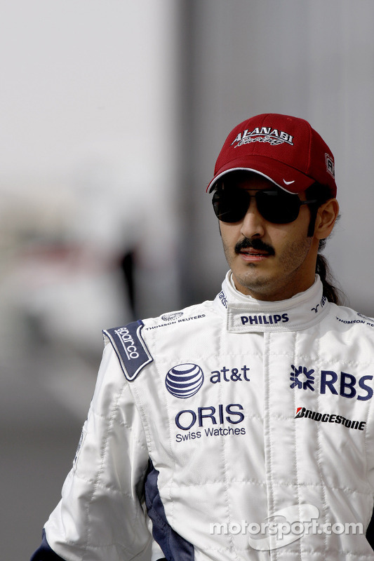 His Highness Sheikh Khalid bin Hamad Al-Thani of Qatar test drives the
