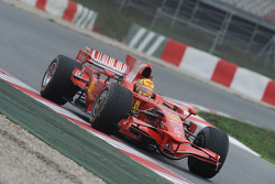 Valentino Rossi test de Ferrari F2008