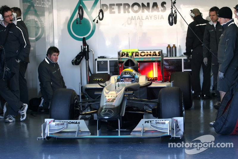Ніко Росберг, Mercedes W01