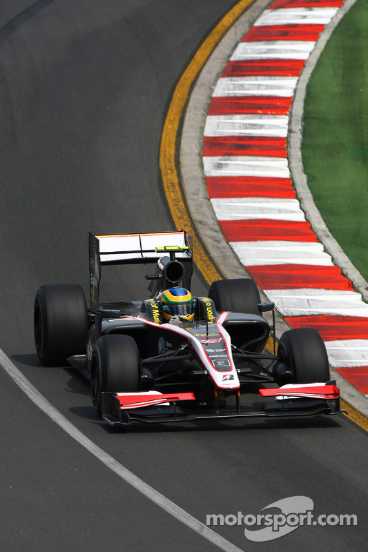 Bruno Senna, Hispania Racing F1 Team op Australische GP Formule 1 foto's