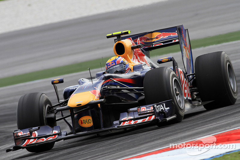 20º Mark Webber - 14 carreras - De Brasil 2010 a Bélgica 2011 - Red Bull