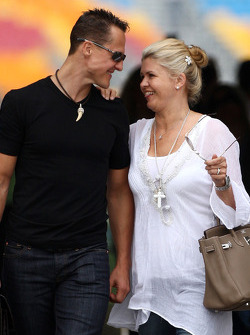Michael Schumacher, Mercedes GP, Corina Schumacher, Corinna, eşi, Michael Schumacher