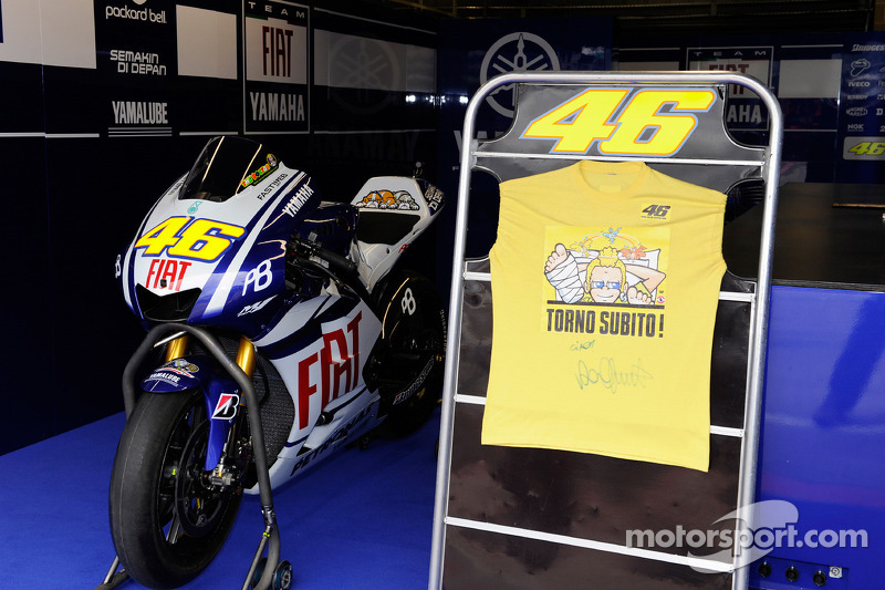 Message for Valentino Rossi, Fiat Yamaha Team