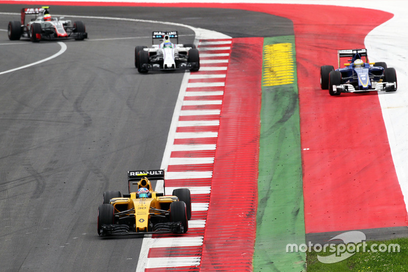 Jolyon Palmer y Marcus Ericsson