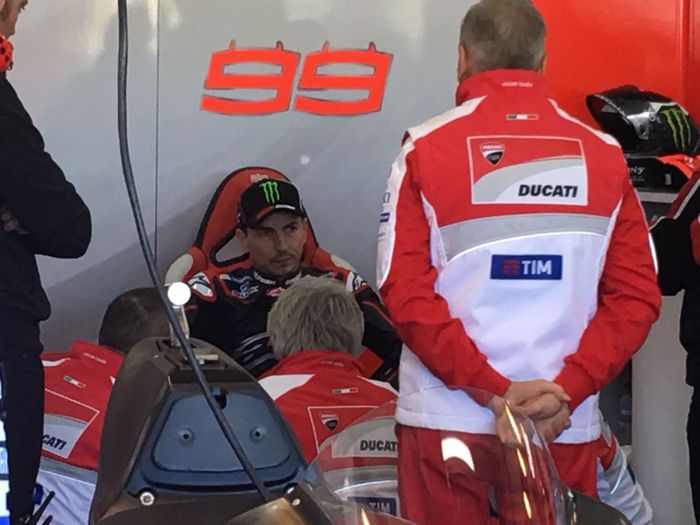 Lorenzo debut Ducati